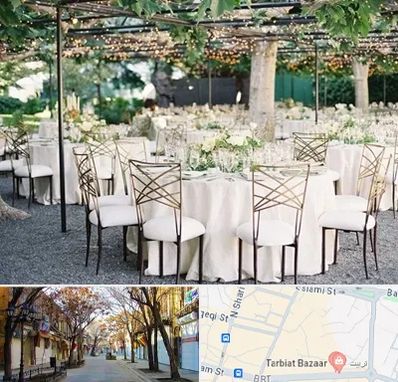 اجاره میز و صندلی در تربیت تبریز