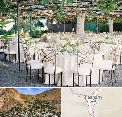 اجاره میز و صندلی در فشم