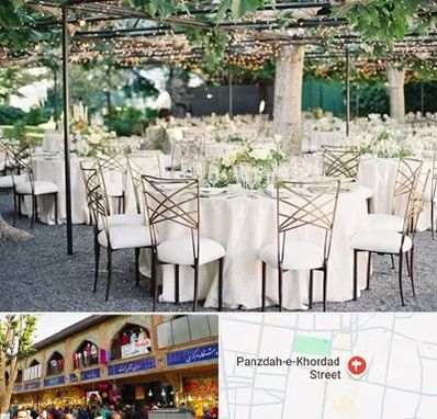 اجاره میز و صندلی در 15 خرداد