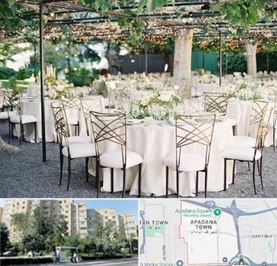 اجاره میز و صندلی در آپادانا