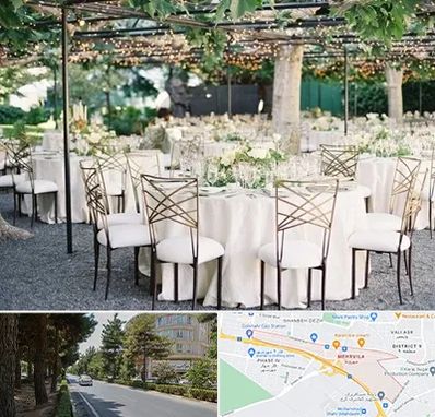 اجاره میز و صندلی در مهرویلا کرج