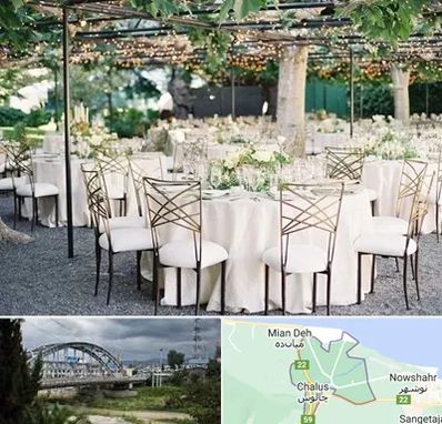 اجاره میز و صندلی در چالوس