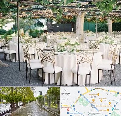 اجاره میز و صندلی در خیابان ارم شیراز