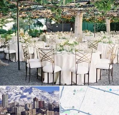 اجاره میز و صندلی در ازگل