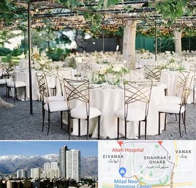 اجاره میز و صندلی در شهرک غرب 