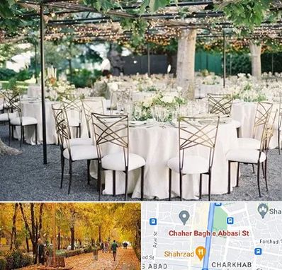 اجاره میز و صندلی در چهارباغ اصفهان