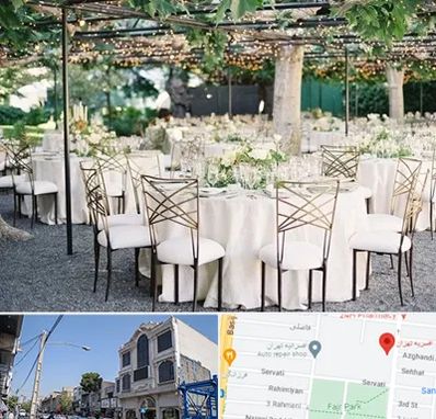 اجاره میز و صندلی در افسریه 