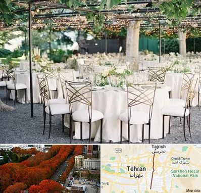 اجاره میز و صندلی در ولیعصر 