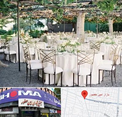 اجاره میز و صندلی در امین حضور