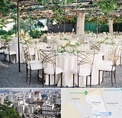 اجاره میز و صندلی در ولنجک 