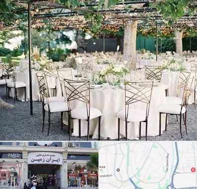 اجاره میز و صندلی در ایران زمین