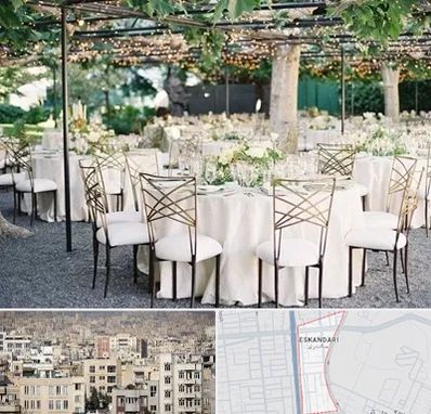 اجاره میز و صندلی در اسکندری