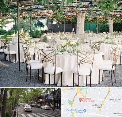 اجاره میز و صندلی در ظفر 