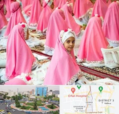 اجاره لوازم جشن تکلیف در ونک 