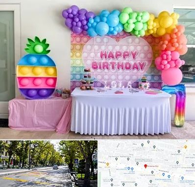 تولیدی تم تولد در میرداماد 