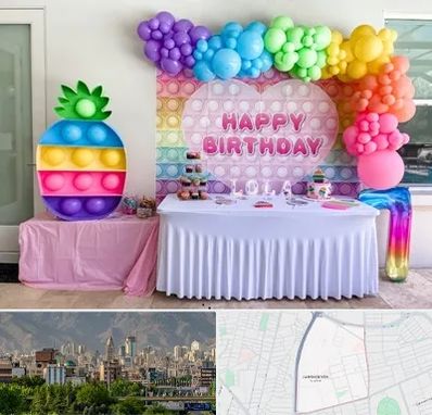 تولیدی تم تولد در جمشیدیه