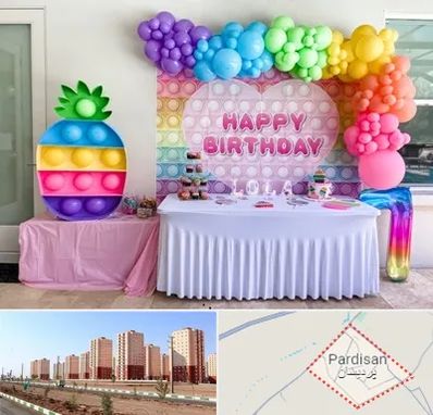 تولیدی تم تولد در پردیسان قم