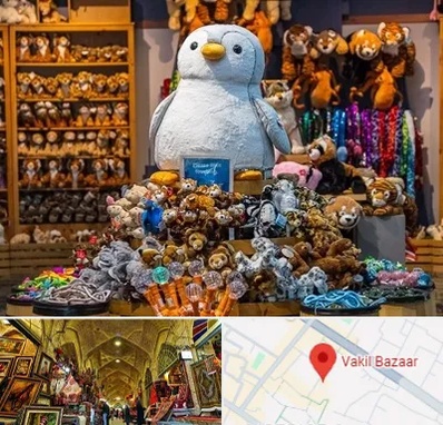 کادو فروشی در بازار وکیل شیراز