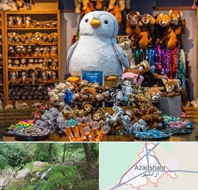 کادو فروشی در آزادشهر