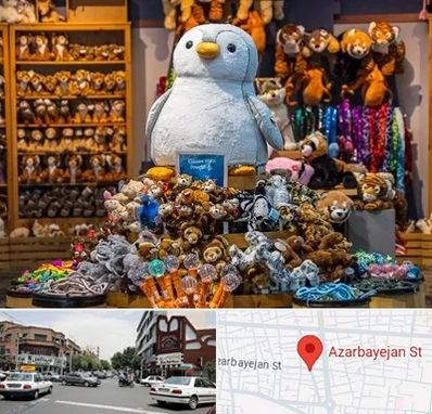 کادو فروشی در خیابان آذربایجان