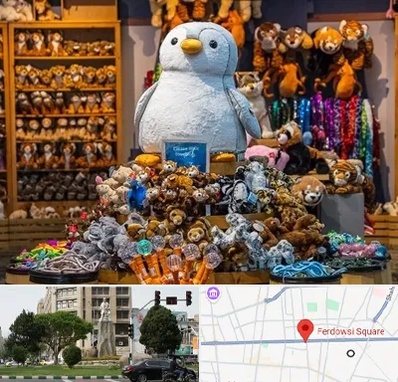 کادو فروشی در میدان فردوسی تهران