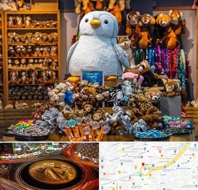 کادو فروشی در میدان ولیعصر 