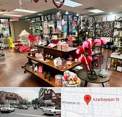 خرید کادو در خیابان آذربایجان