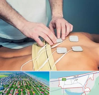 فیزیوتراپیست در نور