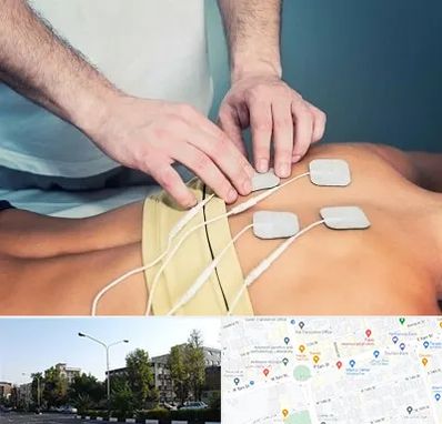 فیزیوتراپیست در میدان کاج