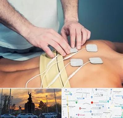 فیزیوتراپیست در میدان حر