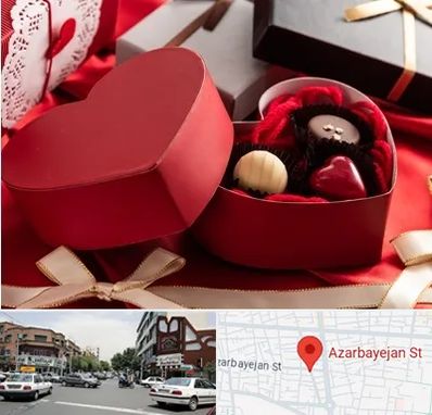 کادو ولنتاین در خیابان آذربایجان