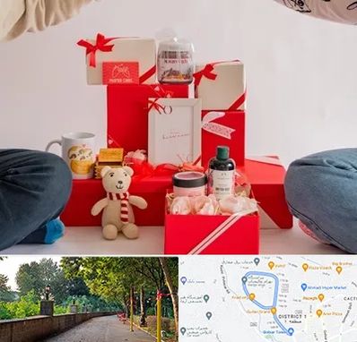 خرید هدیه ولنتاین در فلکه گاز رشت