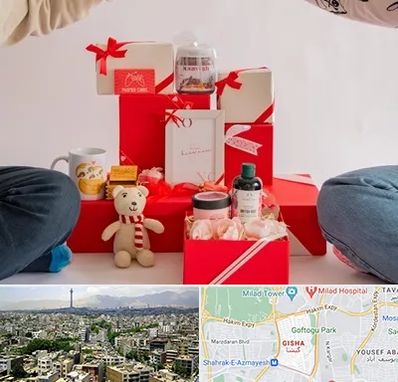 خرید هدیه ولنتاین در گیشا 