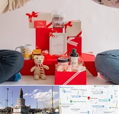 خرید هدیه ولنتاین در کارگر جنوبی 