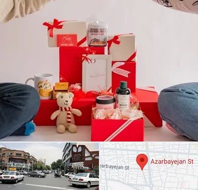 خرید هدیه ولنتاین در خیابان آذربایجان