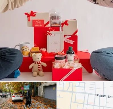 خرید هدیه ولنتاین در خیابان فلسطین