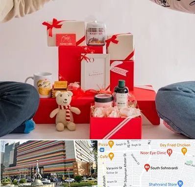 خرید هدیه ولنتاین در سهروردی 