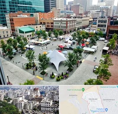 اماکن عمومی در ولنجک 