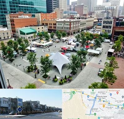 اماکن عمومی در شریعتی مشهد