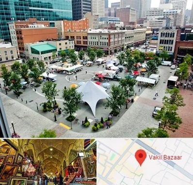 اماکن عمومی در بازار وکیل شیراز