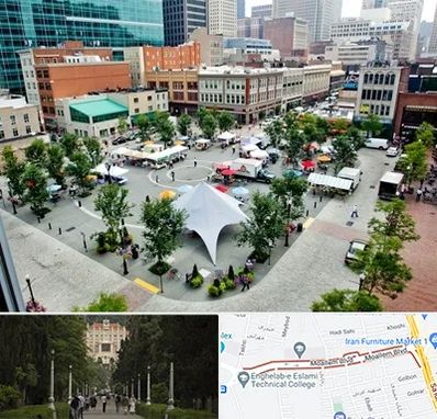 اماکن عمومی در بلوار معلم رشت 