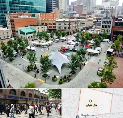 اماکن عمومی در بازار تهران