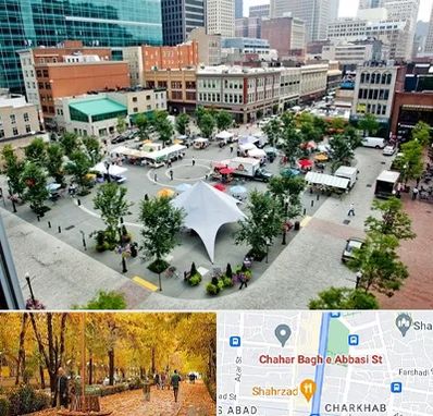 اماکن عمومی در چهارباغ اصفهان