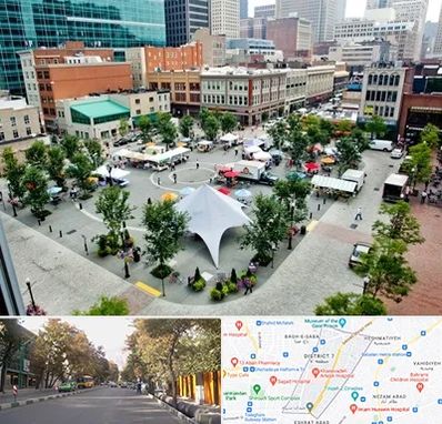 اماکن عمومی در شریعتی 