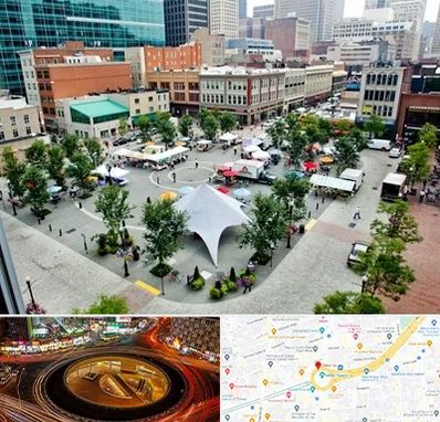 اماکن عمومی در میدان ولیعصر 