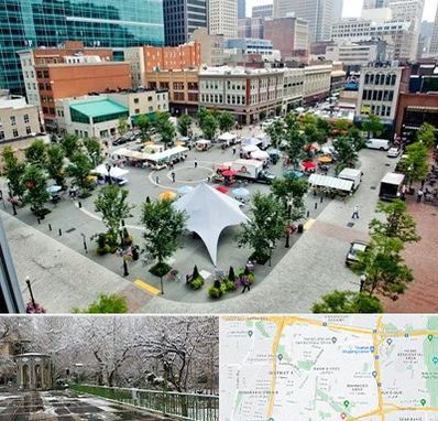 اماکن عمومی در باغ فیض 