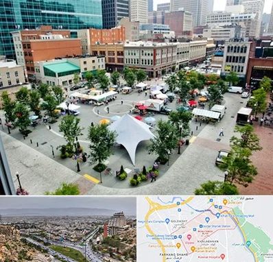 اماکن عمومی در معالی آباد شیراز