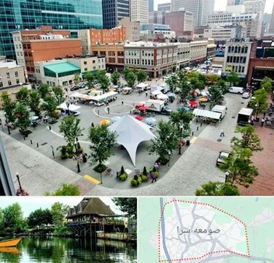 اماکن عمومی در صومعه سرا