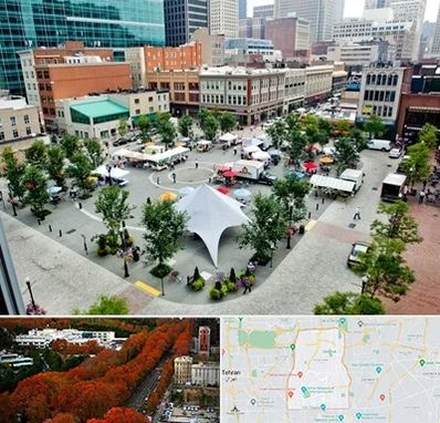 اماکن عمومی در منطقه 6 تهران 