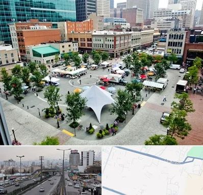 اماکن عمومی در بلوار ارتش